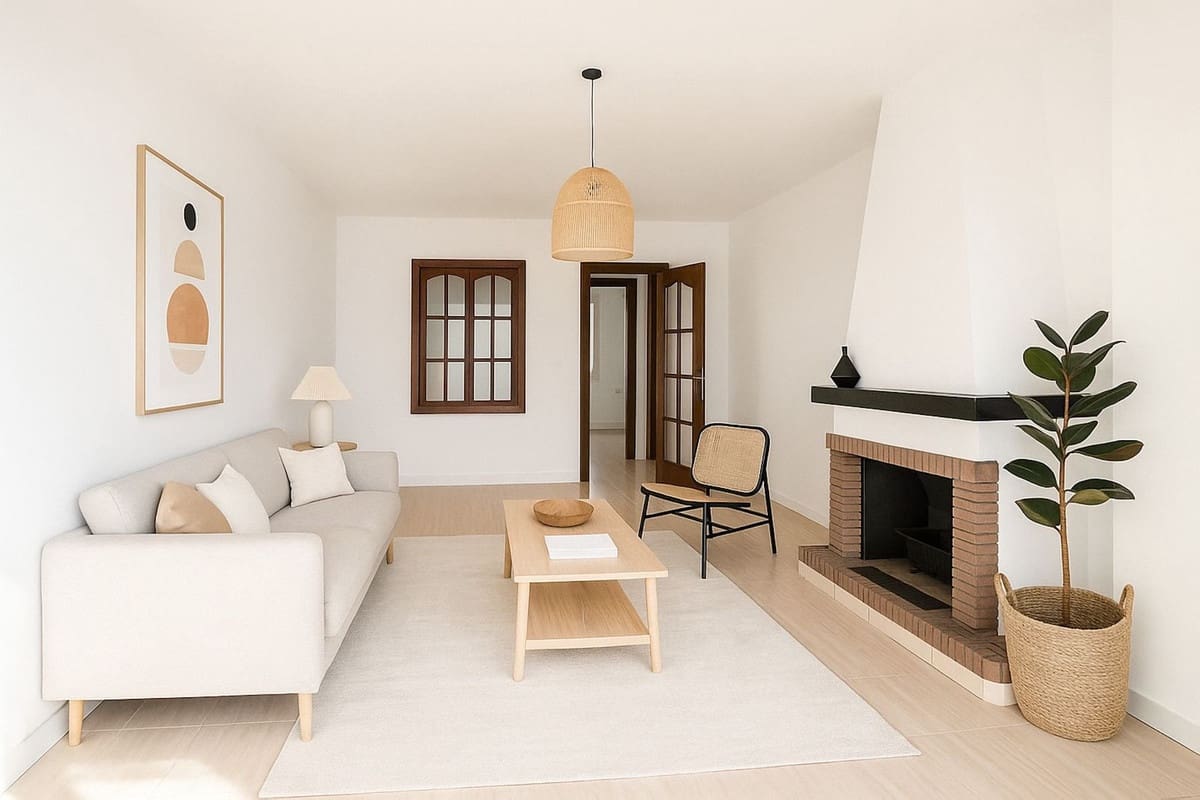 3 soveværelse Semi-Rækkehus til salg i Mijas med swimmingpool garage - € 325.000 (Ref: 9382561)