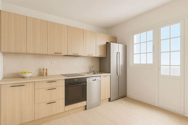 3 soveværelse Semi-Rækkehus til salg i Mijas med swimmingpool garage - € 325.000 (Ref: 9382561)