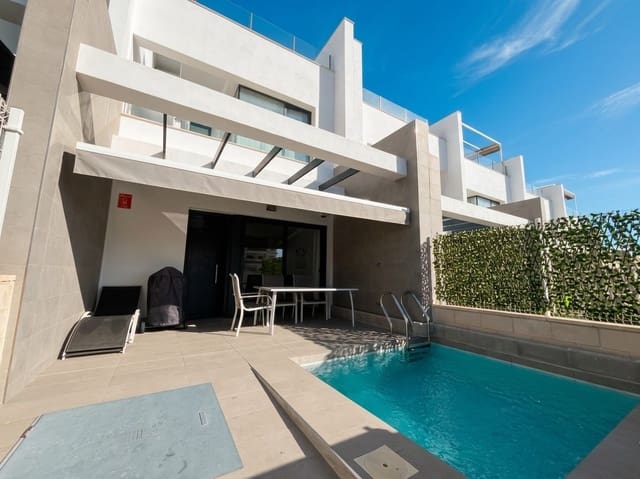 3 chambre Maison de Ville à vendre à Lomas de Campoamor - Las Ramblas, Orihuela avec piscine - 335 000 € (Ref: 9387788)