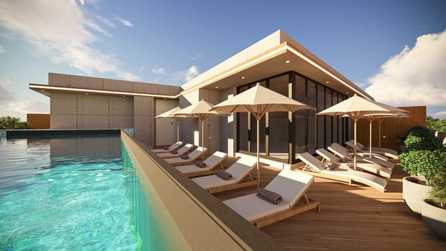 1 sovrum Lägenhet till salu i Las Lagunas de Mijas, Mijas med pool - 225 515 € (Ref: 9390463)