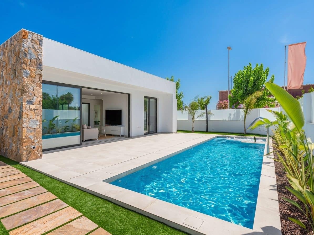 3 bedroom Villa for sale in Los Alcazares with pool - € 499,900 (Ref: 9395879)