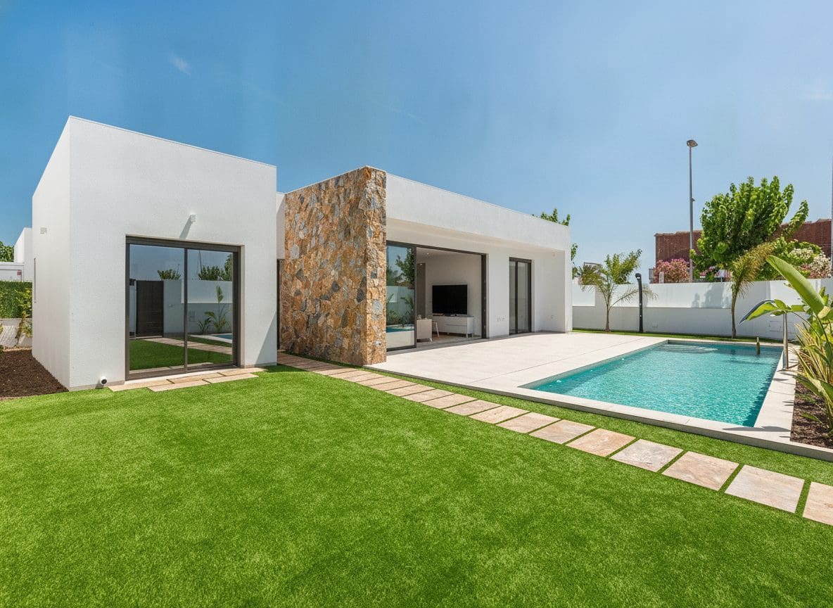 3 bedroom Villa for sale in Los Alcazares with pool - € 499,900 (Ref: 9395879)