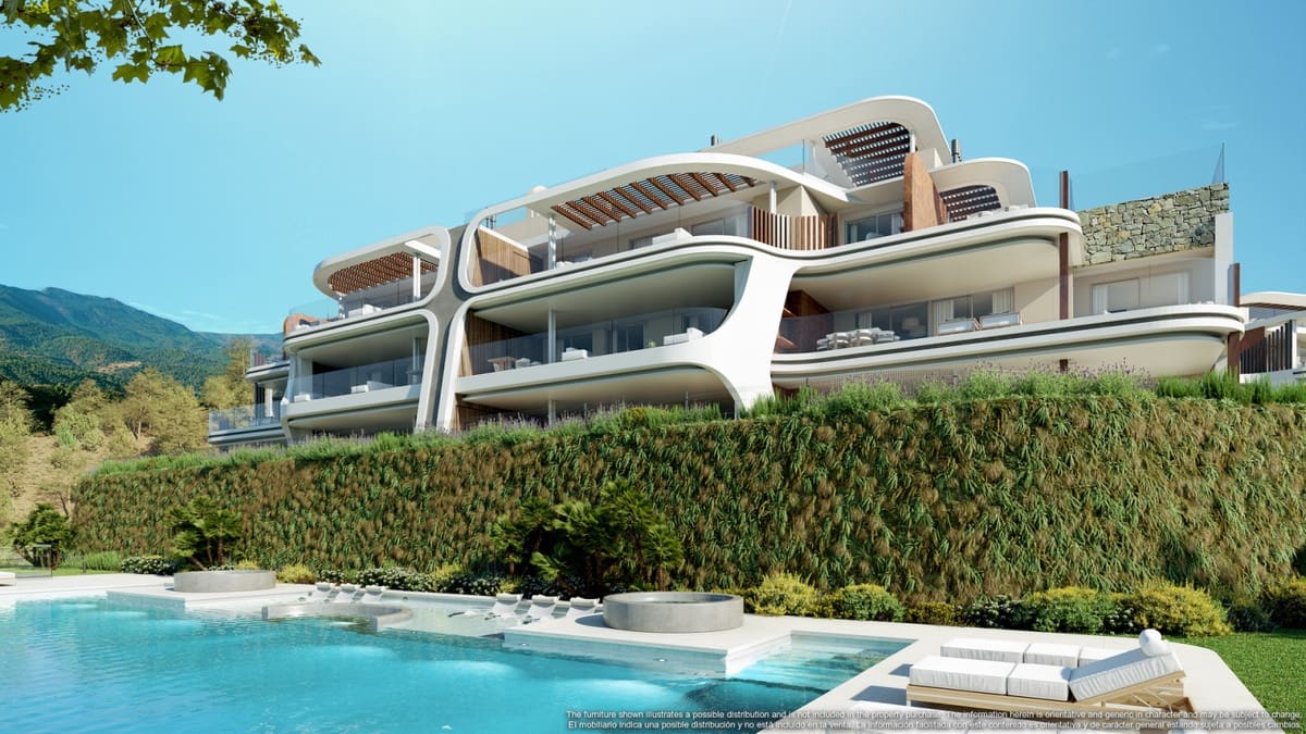 4 makuuhuone Huoneisto myytävänä paikassa Benahavis mukana uima-altaan - 2 200 000 € (Ref: 9398326)