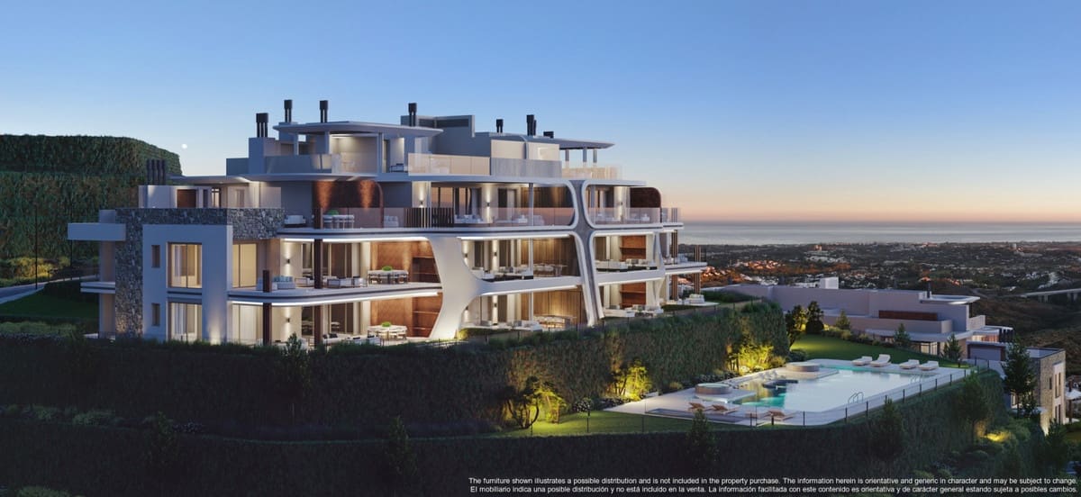 4 makuuhuone Huoneisto myytävänä paikassa Benahavis mukana uima-altaan - 2 200 000 € (Ref: 9398326)