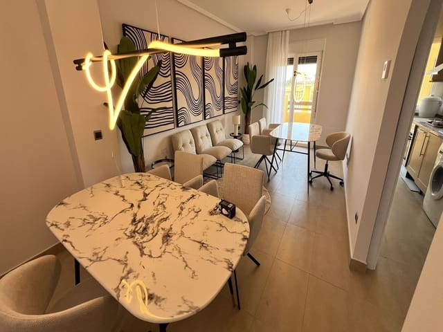 1 soveværelse Lejlighed til salg i Los Alcázares med swimmingpool garage - € 127.500 (Ref: 9422249)