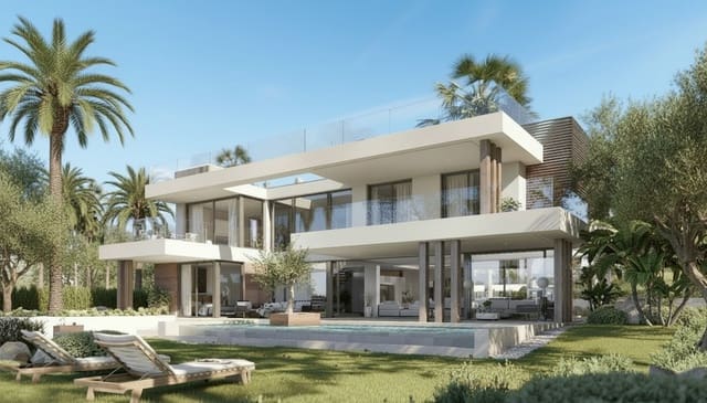 4 sypialnia Willa na sprzedaż w Nagüeles Alto, Marbella z basenem - 4 550 000 € (Ref: 9448683)