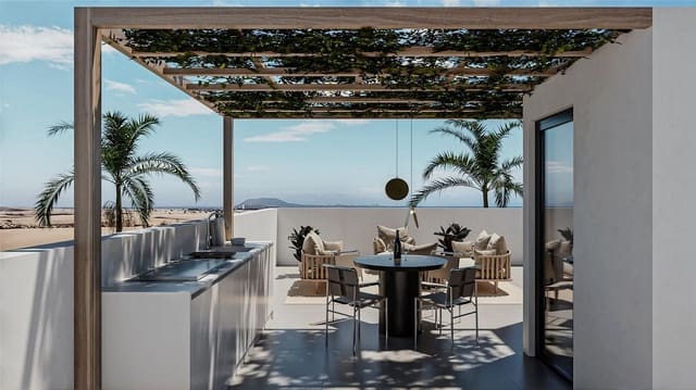 2 soveværelse Lejlighed til salg i Corralejo, La Oliva med swimmingpool - € 289.000 (Ref: 9459757)