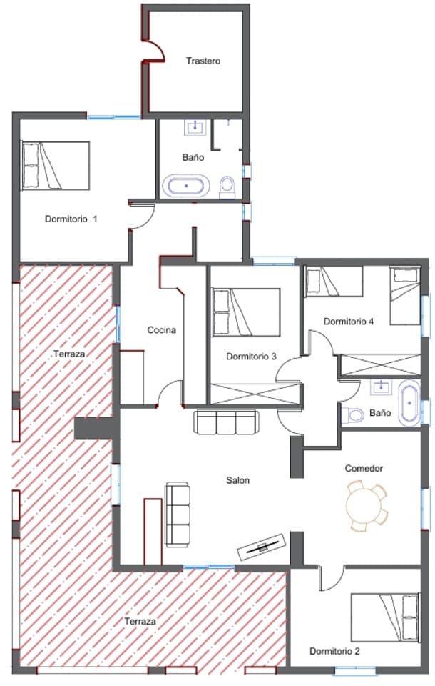 4 slaapkamer Villa te koop in Los Balcones - € 425.000 (Ref: 9475526)