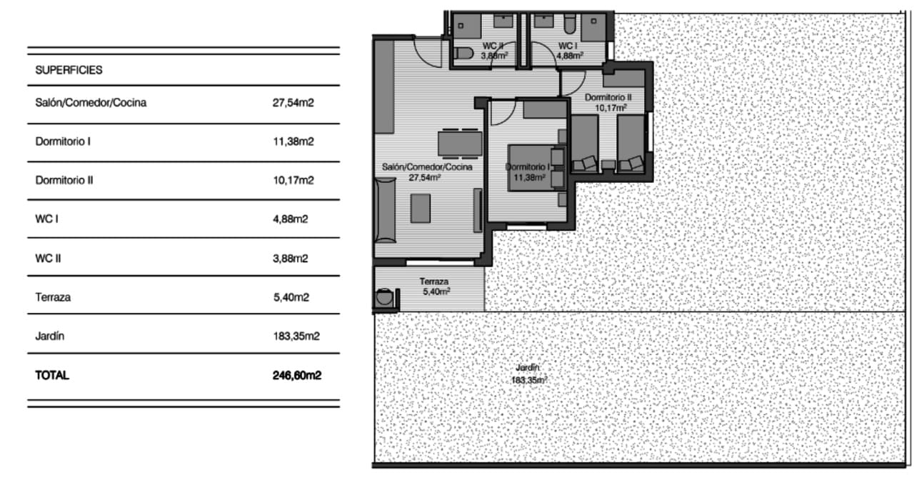 2 quarto Apartamento para venda em San Miguel de Salinas com garagem - 220 000 € (Ref: 9475545)