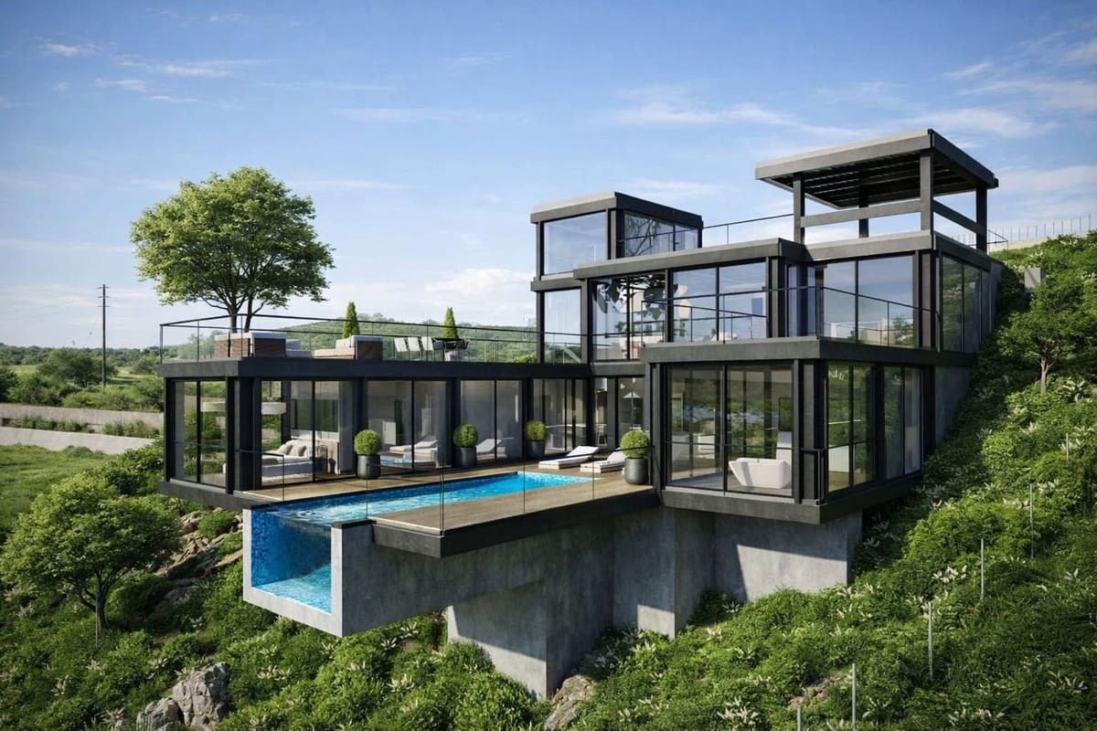 4 makuuhuone Huvila myytävänä paikassa Alhaurin el Grande mukana uima-altaan - 1 640 000 € (Ref: 9527515)