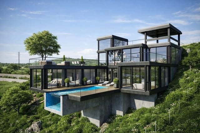 4 makuuhuone Huvila myytävänä paikassa Alhaurín el Grande mukana uima-altaan - 1 640 000 € (Ref: 9527515)