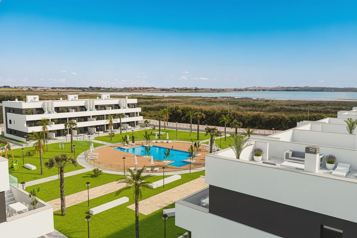 2 Zimmer Apartment zu verkaufen in Guardamar del Segura mit Pool - 249.000 € (Ref: 9527526)
