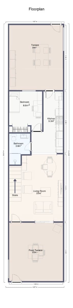 3 camera da letto Villa in vendita in Orihuela Costa - 280.000 € (Rif: 9594911)