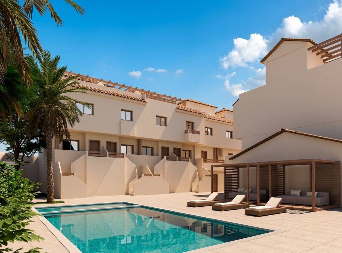 2 bedroom Villa for sale in Portman with pool - € 208,000 (Ref: 9629374)