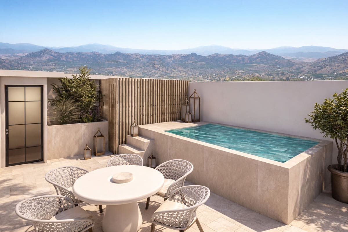 3 bedroom Townhouse for sale in Guaro with pool - € 725,000 (Ref: 9726552)