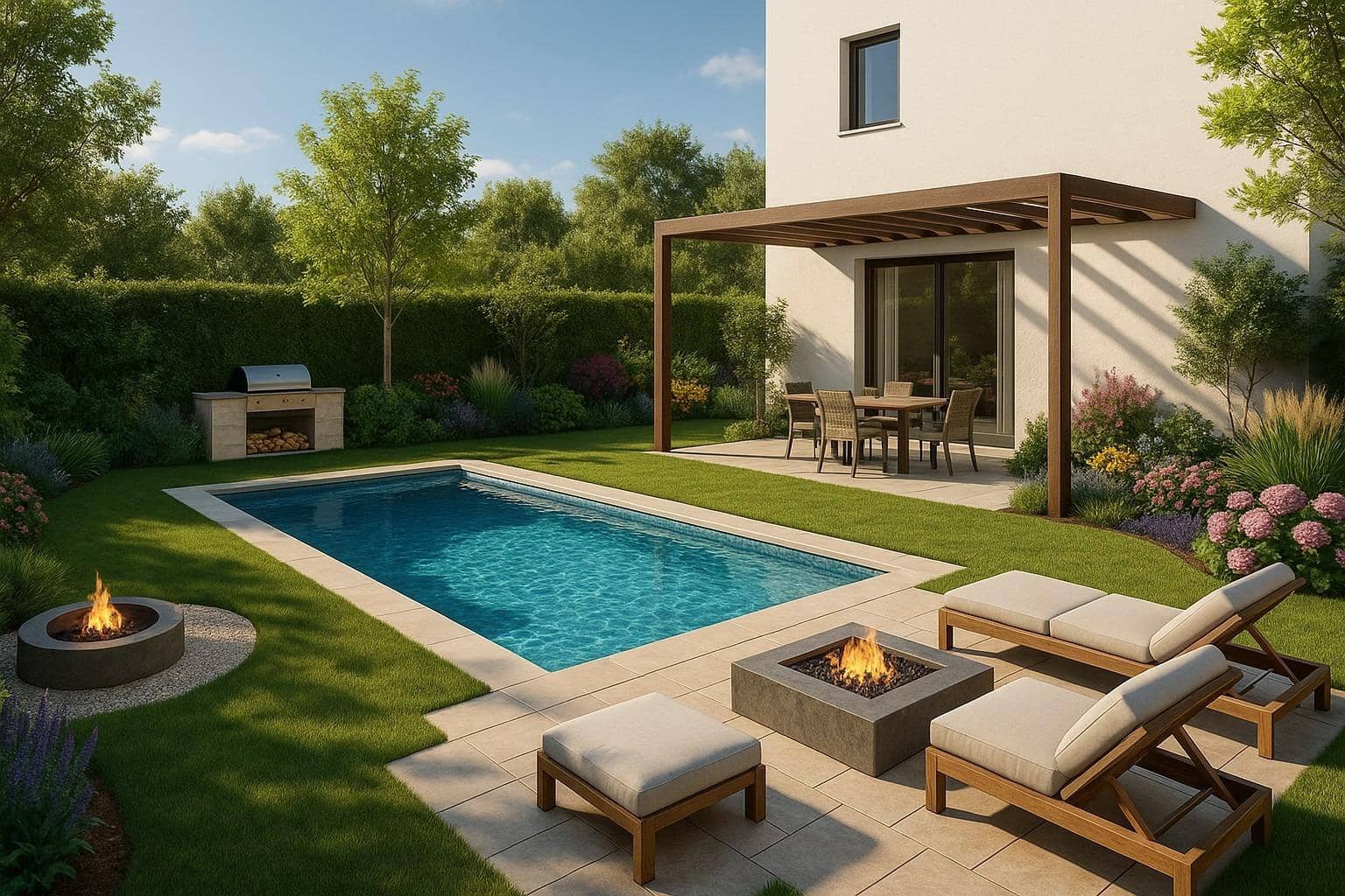 Chalet de 3 habitaciones en Riviera del Sol en venta con piscina - 1.112.000 € (Ref: 9730967)