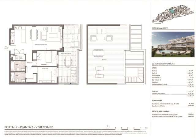 2 chambre Appartement à vendre à Centro, Estepona avec piscine - 559 000 € (Ref: 9730977)