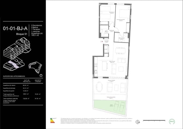 Apartamento de 2 habitaciones en Mijas pueblo, Mijas en venta con piscina - 410.000 € (Ref: 9731007)