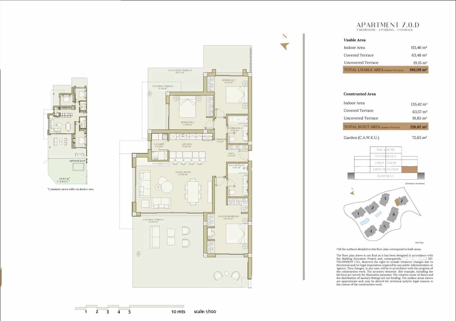 3 sypialnia Dom na sprzedaż w Estepona z basenem - 855 000 € (Ref: 9731050)