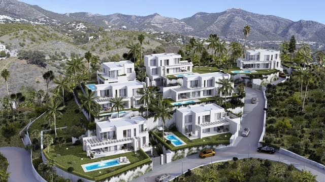 4 sovrum Bungalow till salu i Mijas pueblo, Mijas med pool - 1 975 000 € (Ref: 9731065)