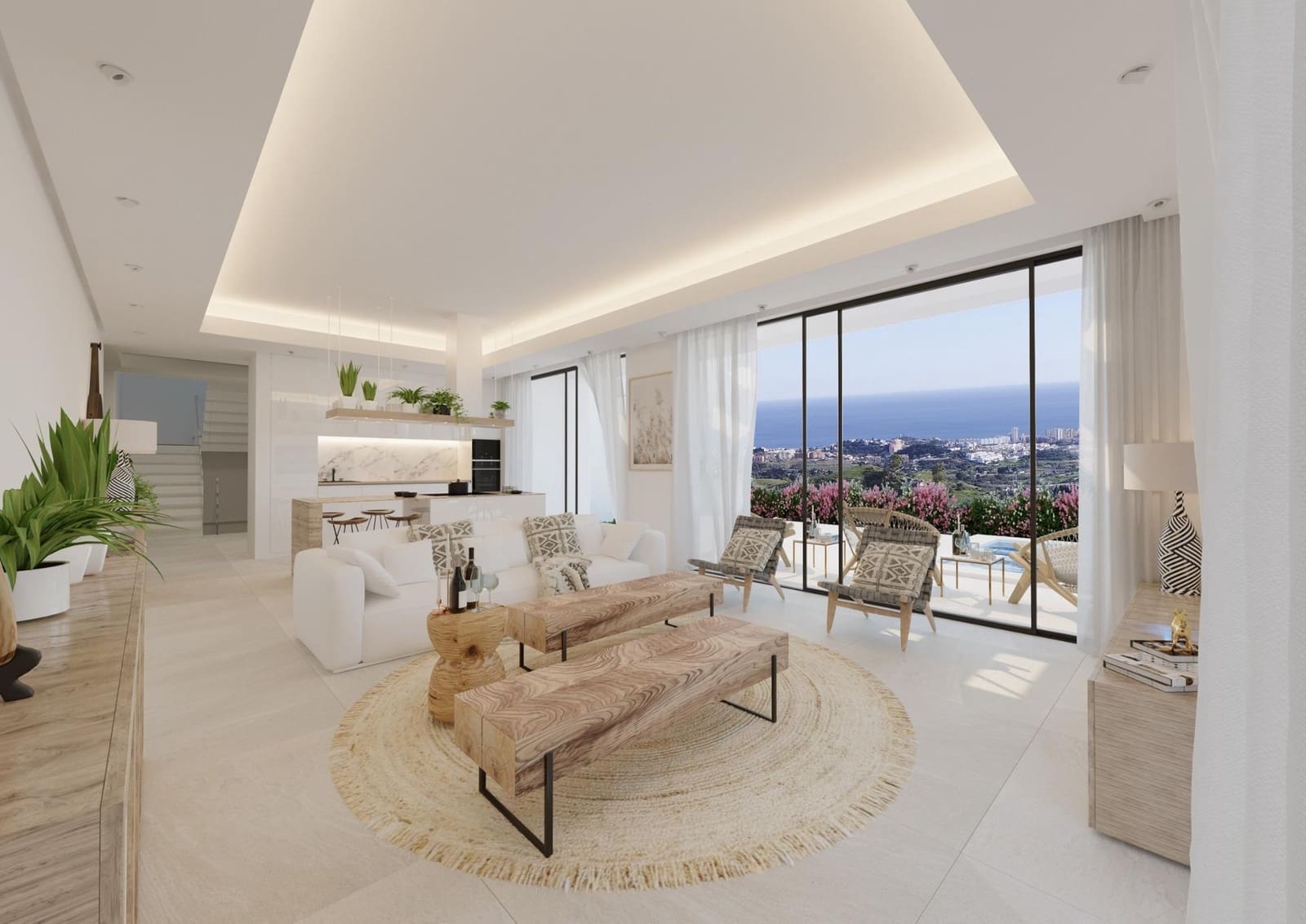 4 sovrum Bungalow till salu i Mijas med pool - 1 975 000 € (Ref: 9731065)