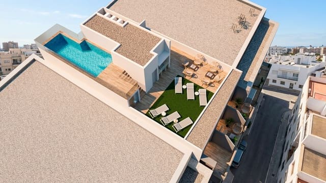 2 chambre Appartement à vendre à Playa de los Locos, Torrevieja avec piscine - 265 000 € (Ref: 9765105)