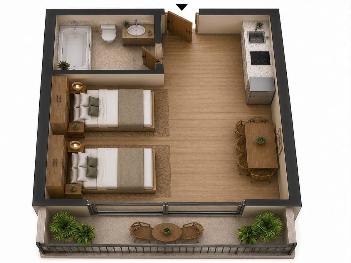 Apartamento para venda em Arroyo de la Miel com piscina - 225 000 € (Ref: 9783673)