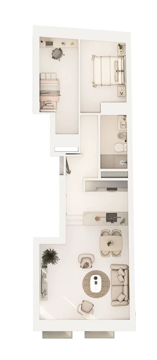 2 Zimmer Apartment zu verkaufen in Marbella - 640.146 € (Ref: 9783676)