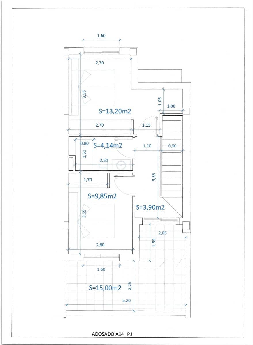 3 sovrum Hus till salu i Ciudad Quesada med pool - 359 900 € (Ref: 9783693)