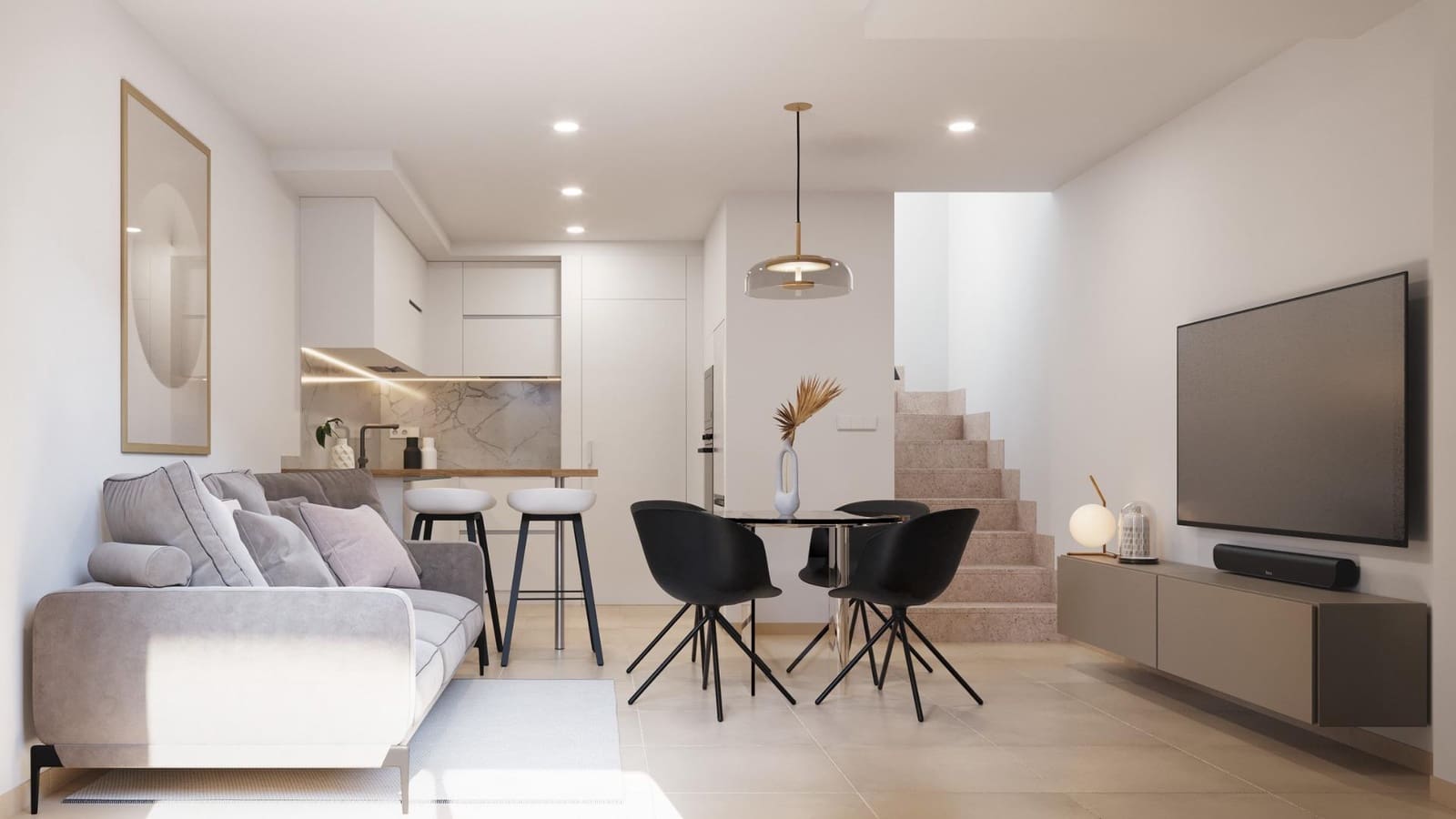 3 soveværelse Byhus til salg i Torre-Pacheco med swimmingpool garage - € 219.900 (Ref: 9794410)