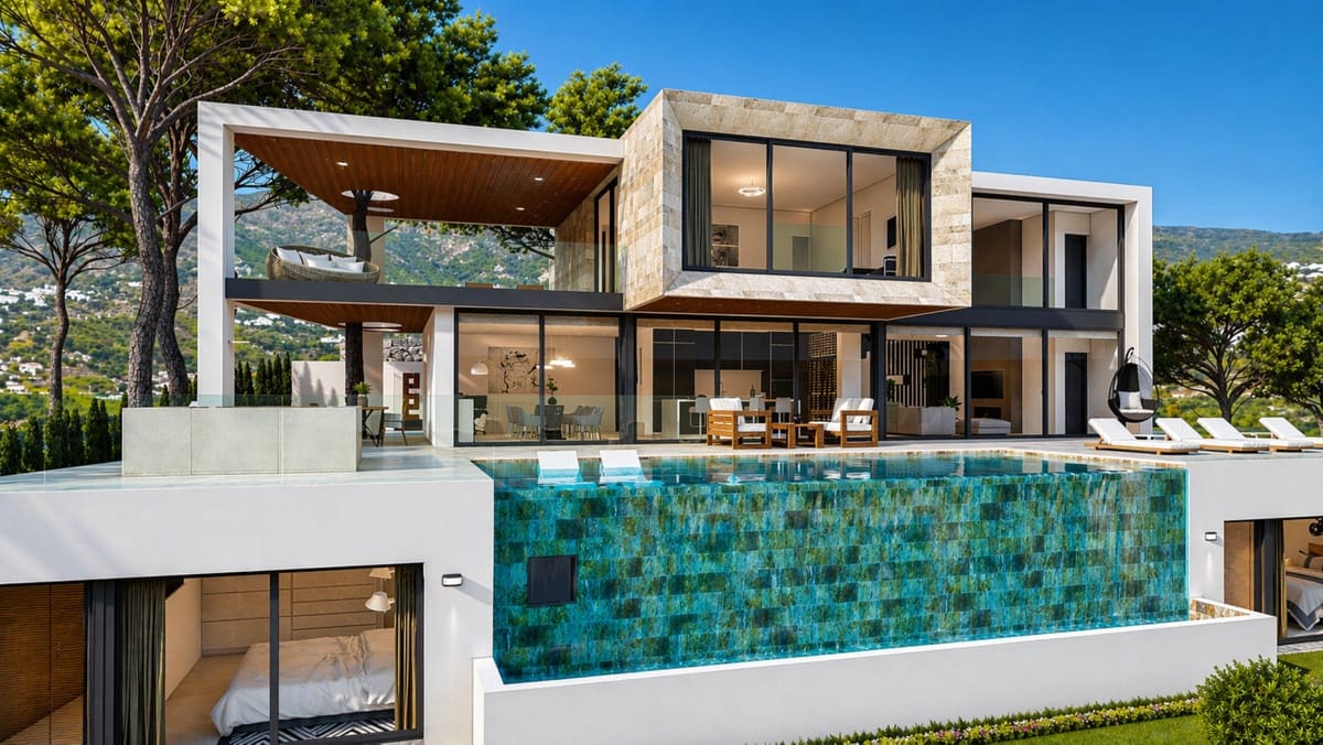 Chalet de 4 habitaciones en Sotogrande en venta con piscina - 5.250.000 € (Ref: 9806321)