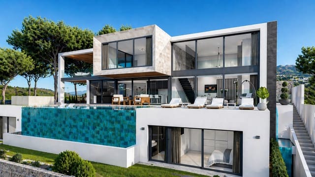 Chalet de 4 habitaciones en Sotogrande Alto, San Roque en venta con piscina - 5.250.000 € (Ref: 9806321)