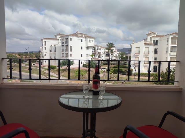 Apartamento de 2 habitaciones en Hacienda Riquelme Golf, Murcia ciudad en venta con piscina garaje - 169.995 € (Ref: 9811444)