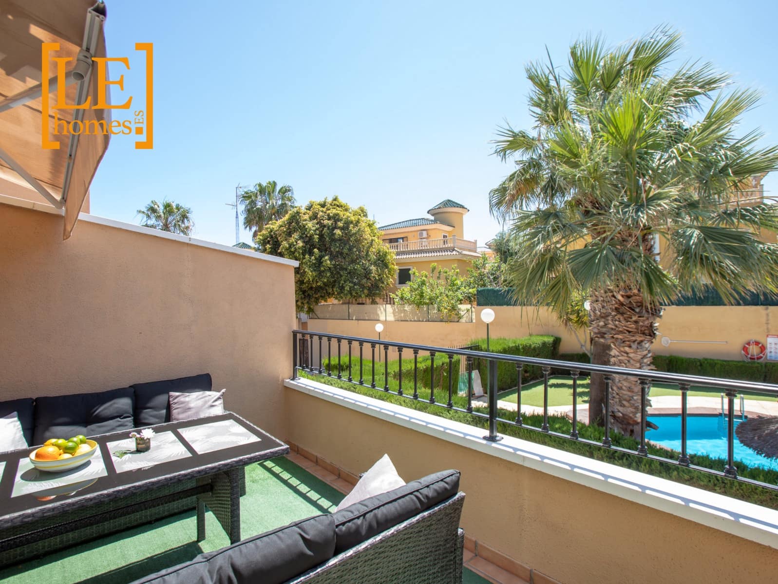 2 sypialnia Bungalow na sprzedaż w Orihuela Costa z basenem - 215 000 € (Ref: 9855227)