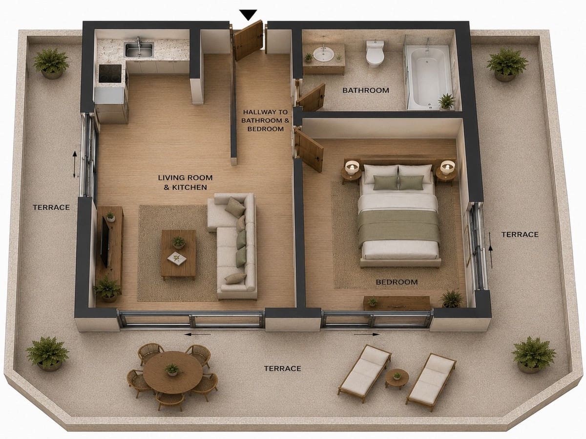 1 sypialnia Apartament na sprzedaż w Fuengirola z garażem - 360 000 € (Ref: 9868451)