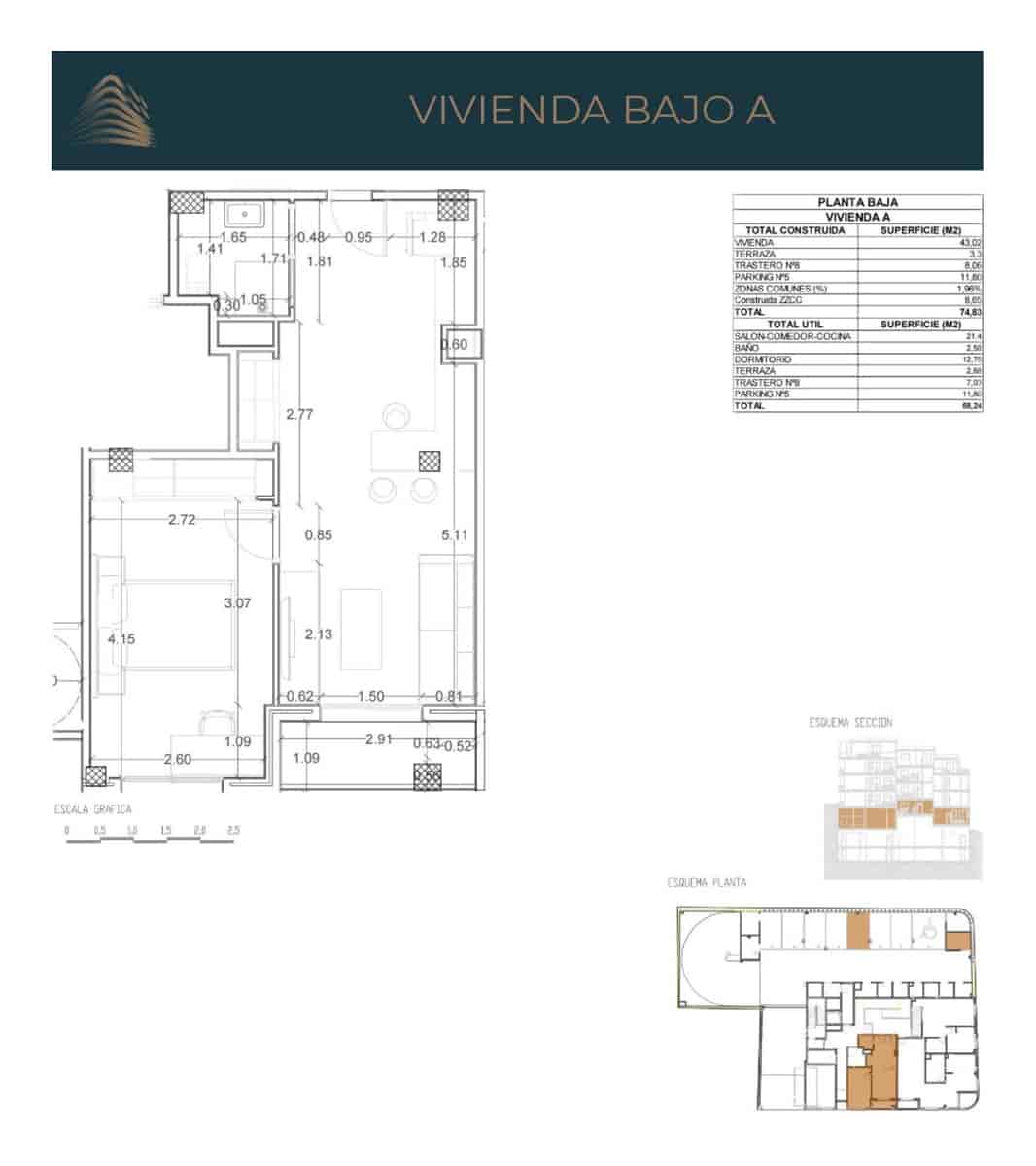 Pareado de 1 habitación en Las Lagunas de Mijas en venta con piscina garaje - 196.000 € (Ref: 9873153)