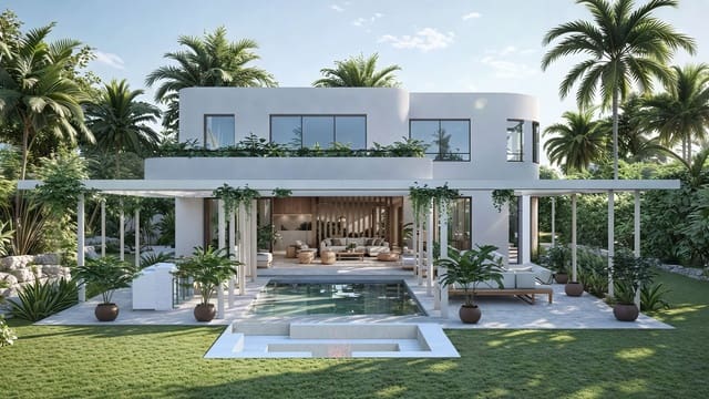 4 soveværelse Villa til salg i Marbesa, Marbella med swimmingpool - € 3.495.000 (Ref: 9892897)