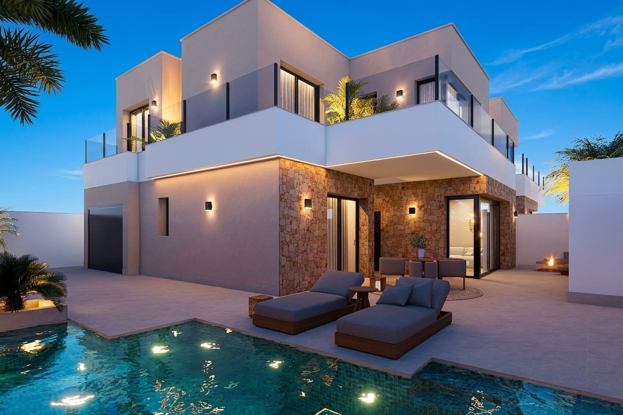 4 bedroom Bungalow for sale in San Pedro del Pinatar with pool - € 899,000 (Ref: 9920090)