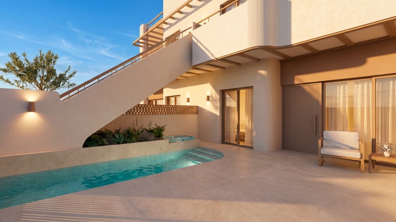 2 bedroom Commercial for sale in Pilar de la Horadada with pool - € 274,900 (Ref: 9929046)