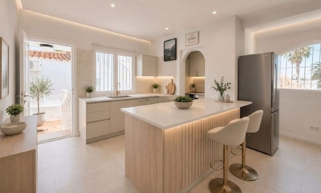 Chalet de 2 habitaciones en Zona Puerto Deportivo, Fuengirola en venta con piscina - 399.995 € (Ref: 9929052)