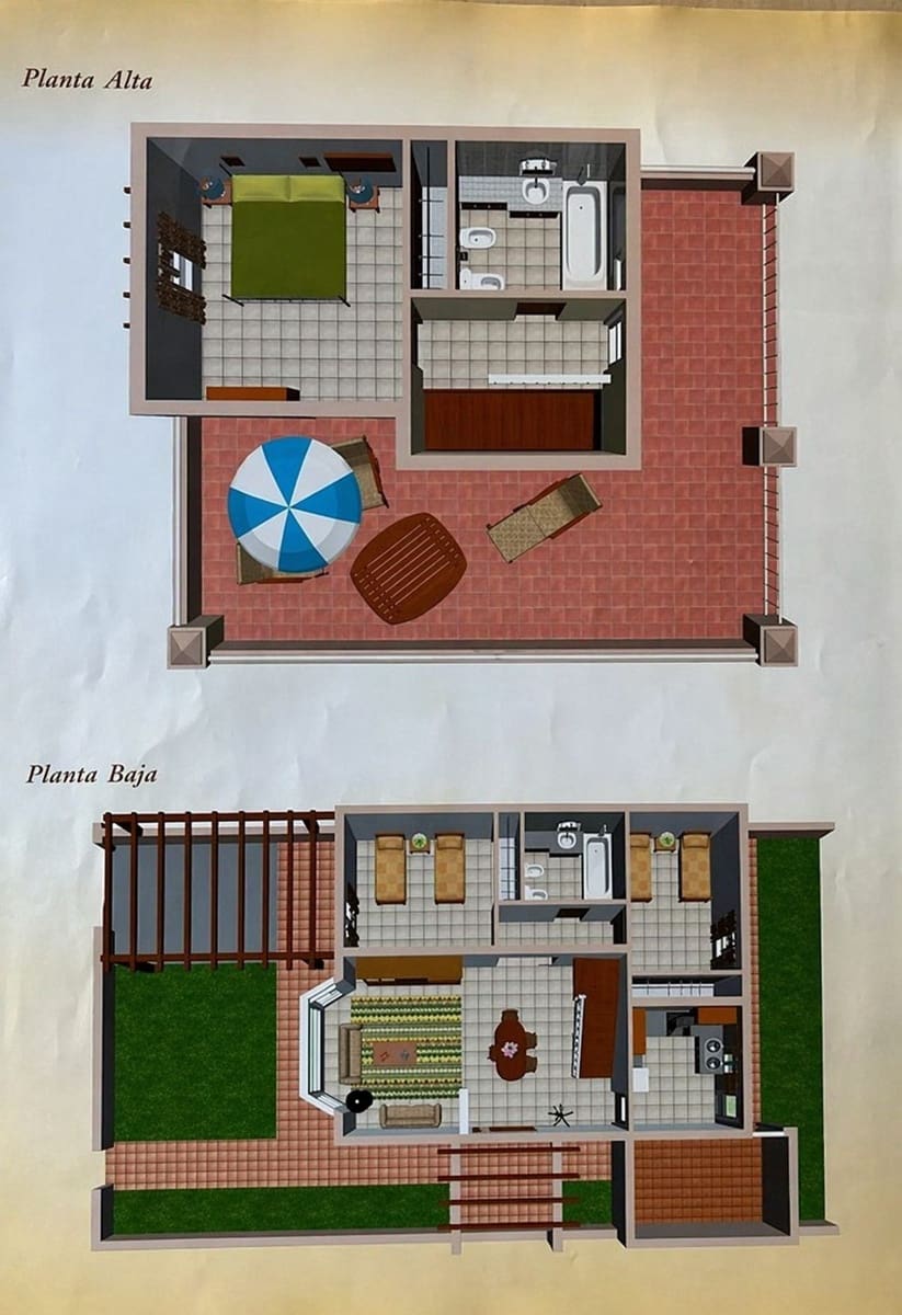 3 slaapkamer Halfvrijstaande villa te koop in Corralejo met garage - € 310.000 (Ref: 9942029)