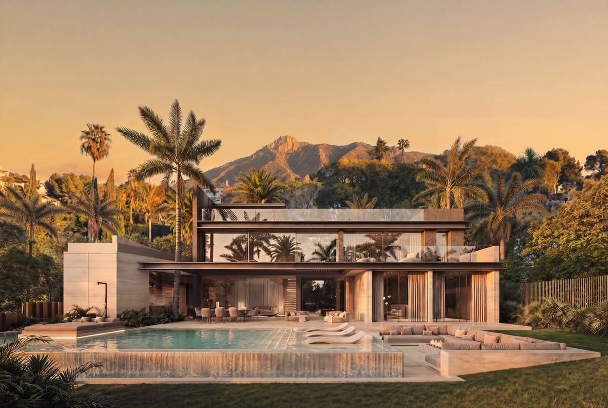 Chalet de 5 habitaciones en Marbella en venta con piscina - 6.900.000 € (Ref: 9952960)