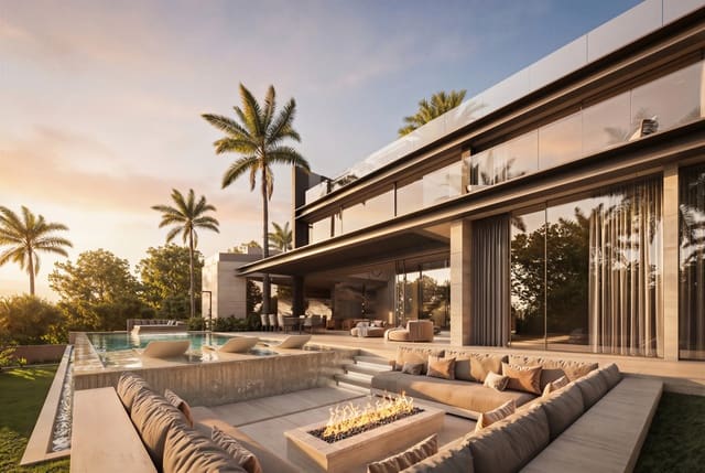 Chalet de 5 habitaciones en La Carolina - Guadalpín, Marbella en venta con piscina - 6.900.000 € (Ref: 9952960)