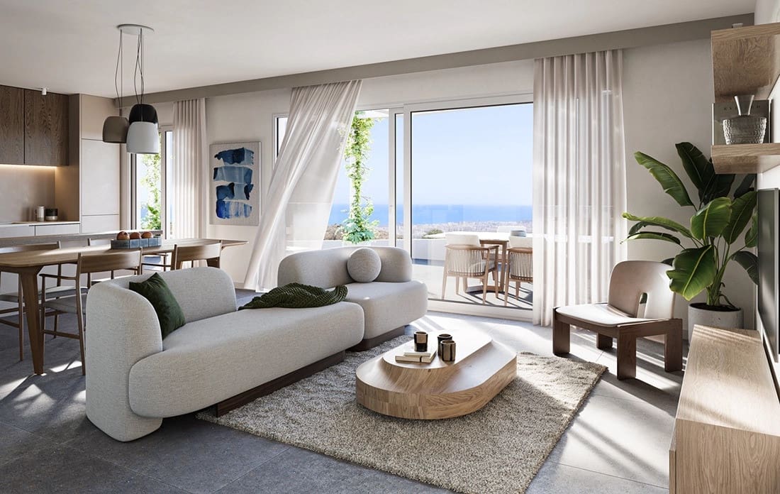 Apartamento de 2 habitaciones en Mijas en venta con piscina - 616.000 € (Ref: 9958004)