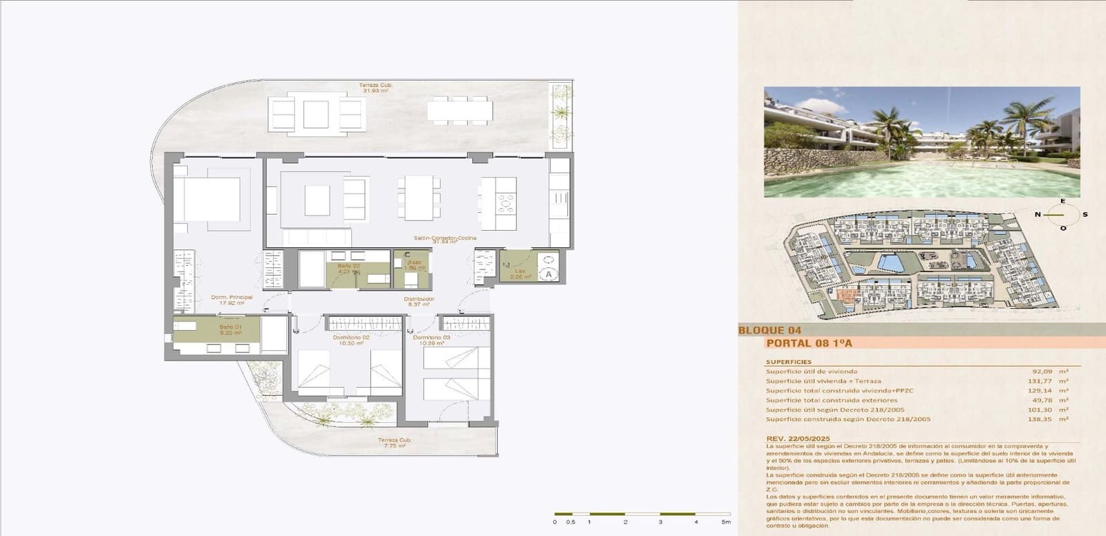 3 Zimmer Apartment zu verkaufen in Estepona mit Pool - 654.000 € (Ref: 9973014)