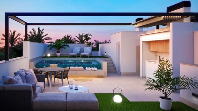 Bungalow de 3 habitaciones en Pinar de Campoverde, Pilar de la Horadada en venta con piscina - 439.000 € (Ref: 9978503)