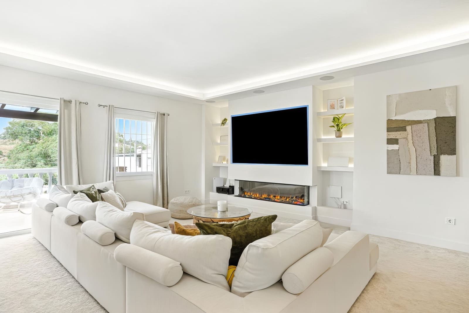 6 sovrum Villa till salu i Mijas Costa med pool garage - 1 395 000 € (Ref: 10024983)