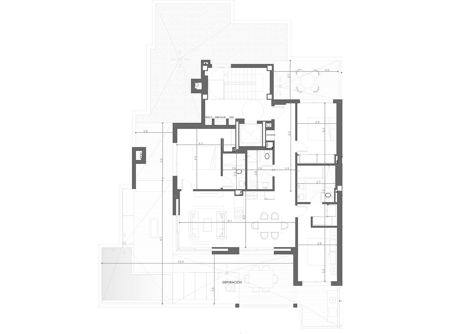 3 soverom Penthouse til salgs i La Cala de Mijas med svømmebasseng garasje - € 1 200 000 (Ref: 10071849)