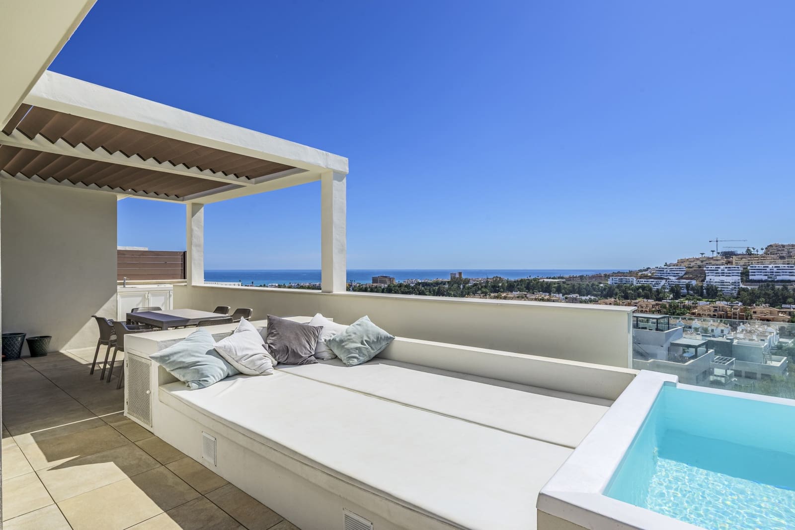 3 Zimmer Penthouse zu verkaufen in La Cala de Mijas mit Pool Garage - 1.200.000 € (Ref: 10071849)