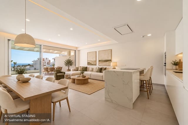 3 slaapkamer Appartement te koop in La Cala de Mijas, Mijas met zwembad garage - € 1.050.000 (Ref: 10135523)